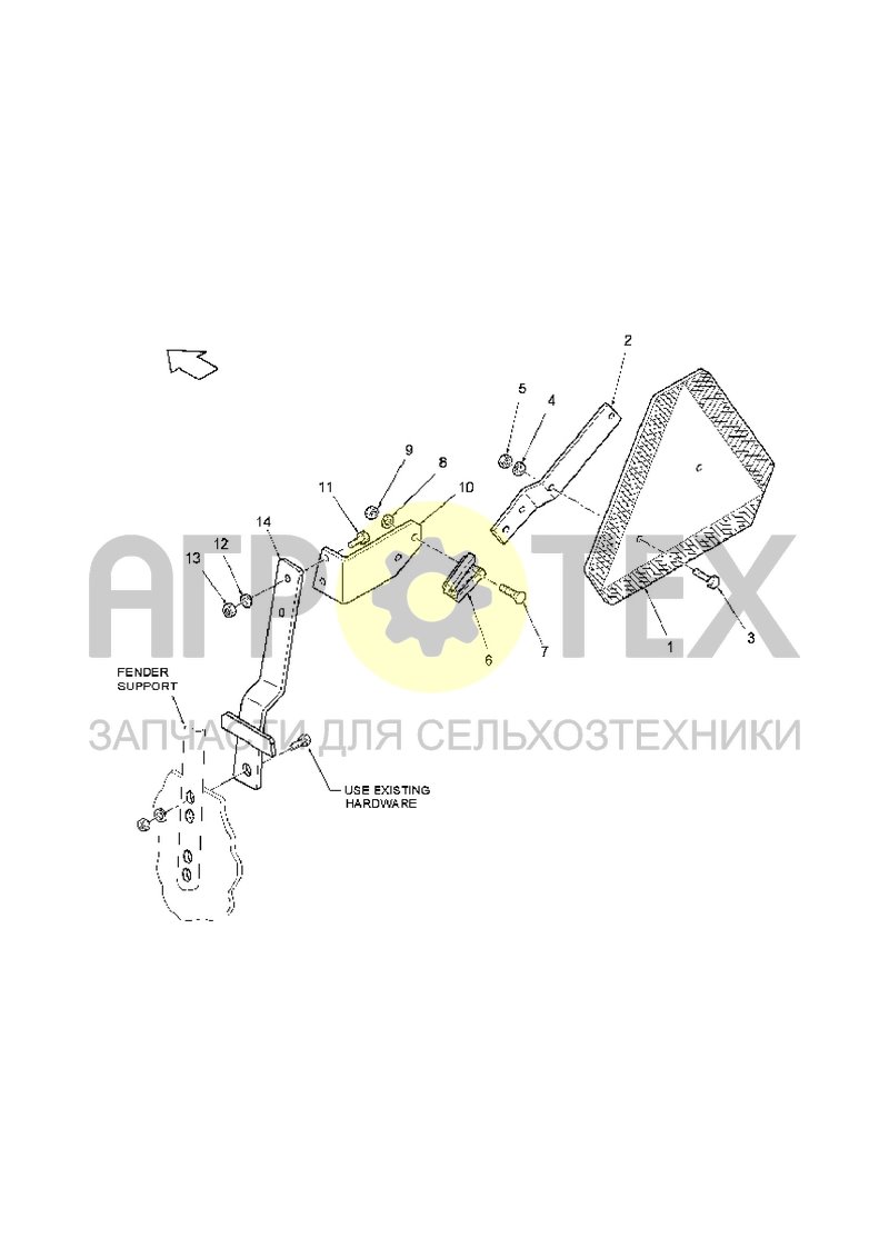 Чертеж Знак тихоходного транспортного средства (16A13)